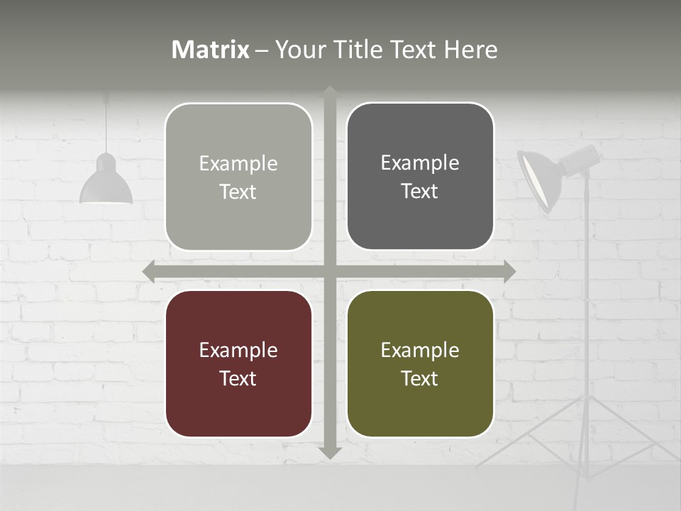 Grey Technology Horizontal PowerPoint Template