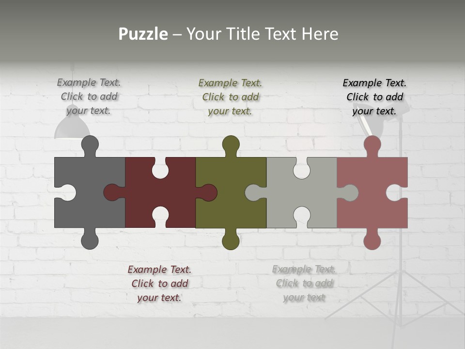 Grey Technology Horizontal PowerPoint Template