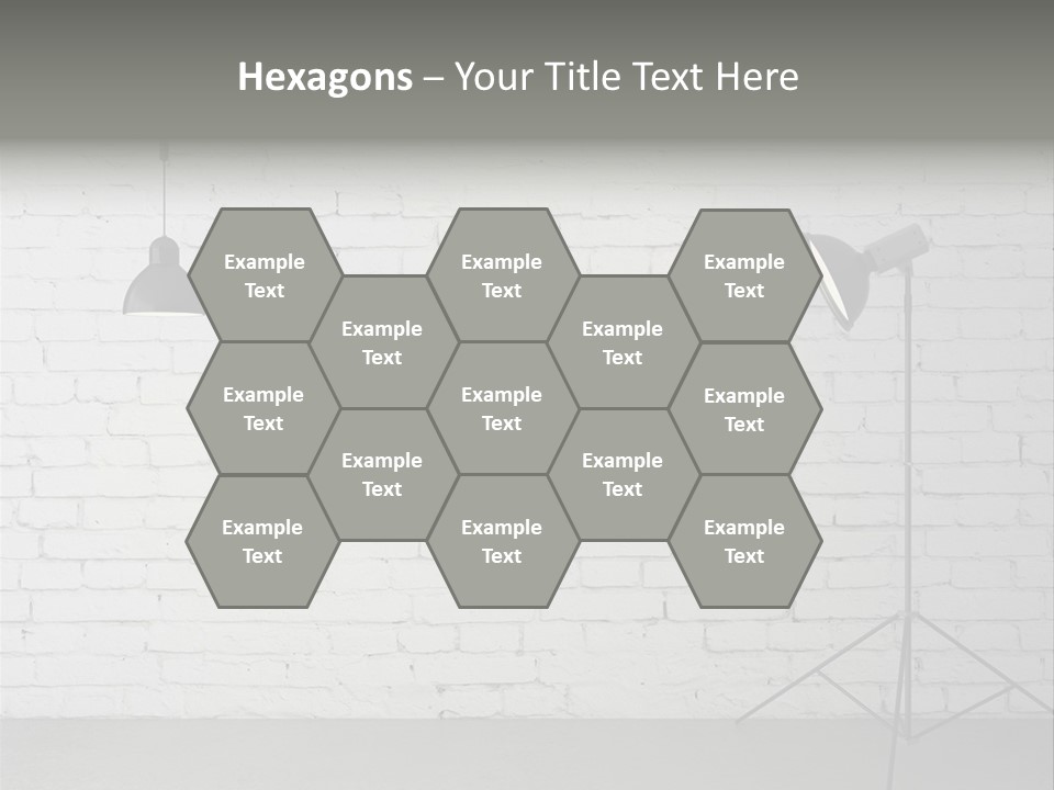 Grey Technology Horizontal PowerPoint Template