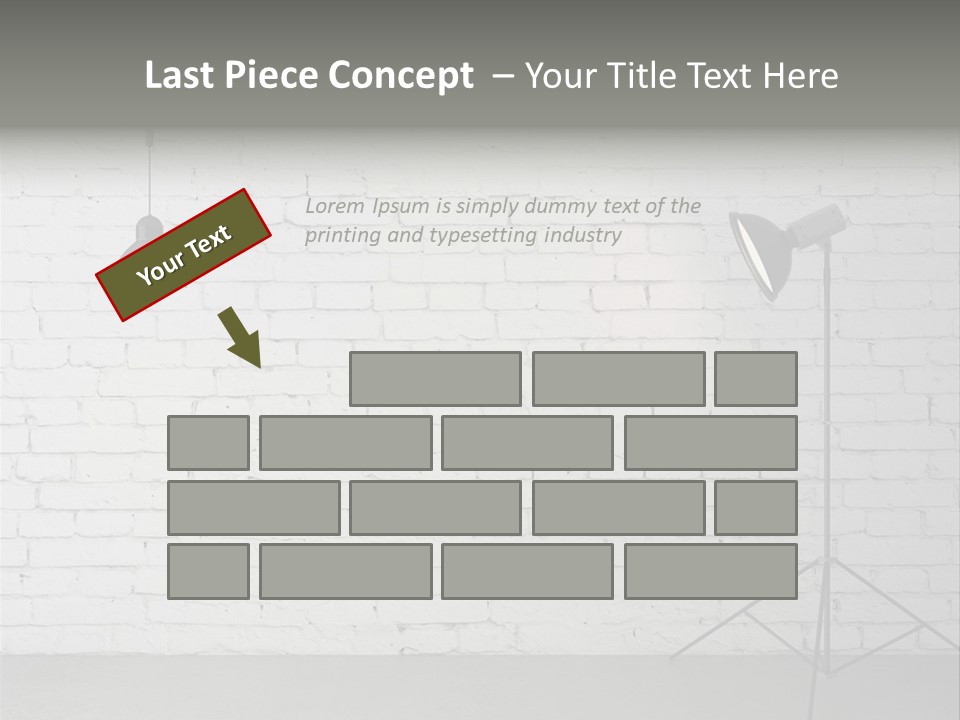 Grey Technology Horizontal PowerPoint Template