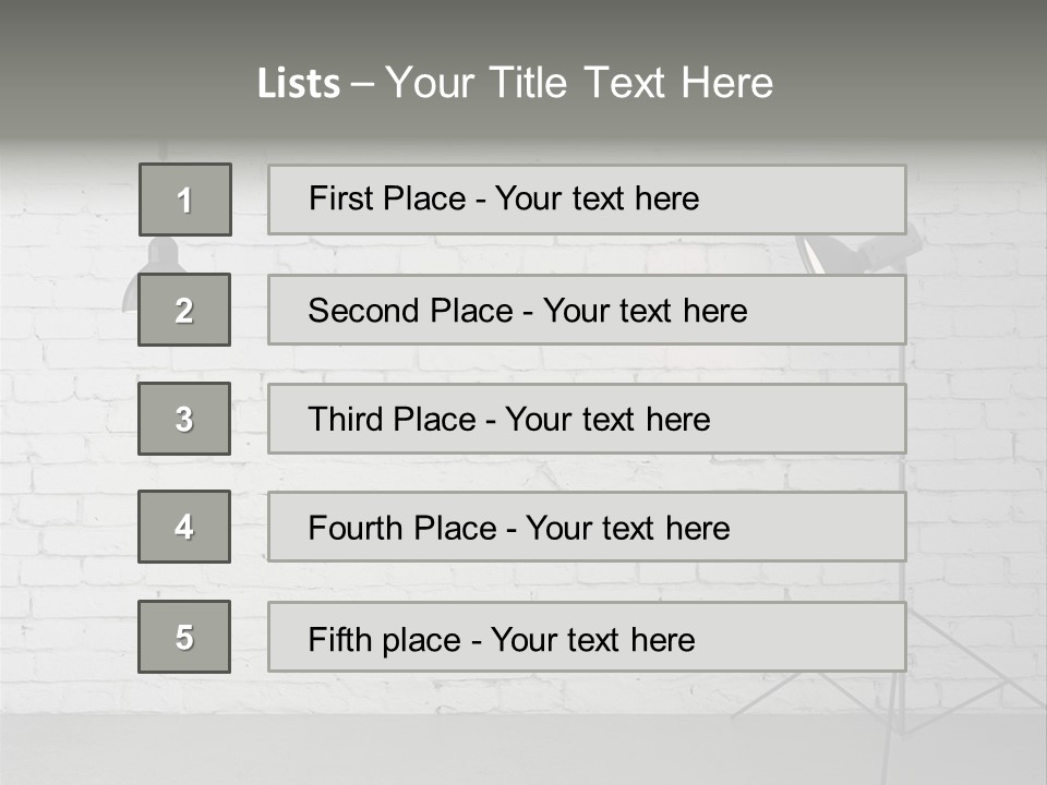 Grey Technology Horizontal PowerPoint Template