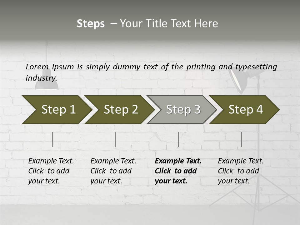 Grey Technology Horizontal PowerPoint Template