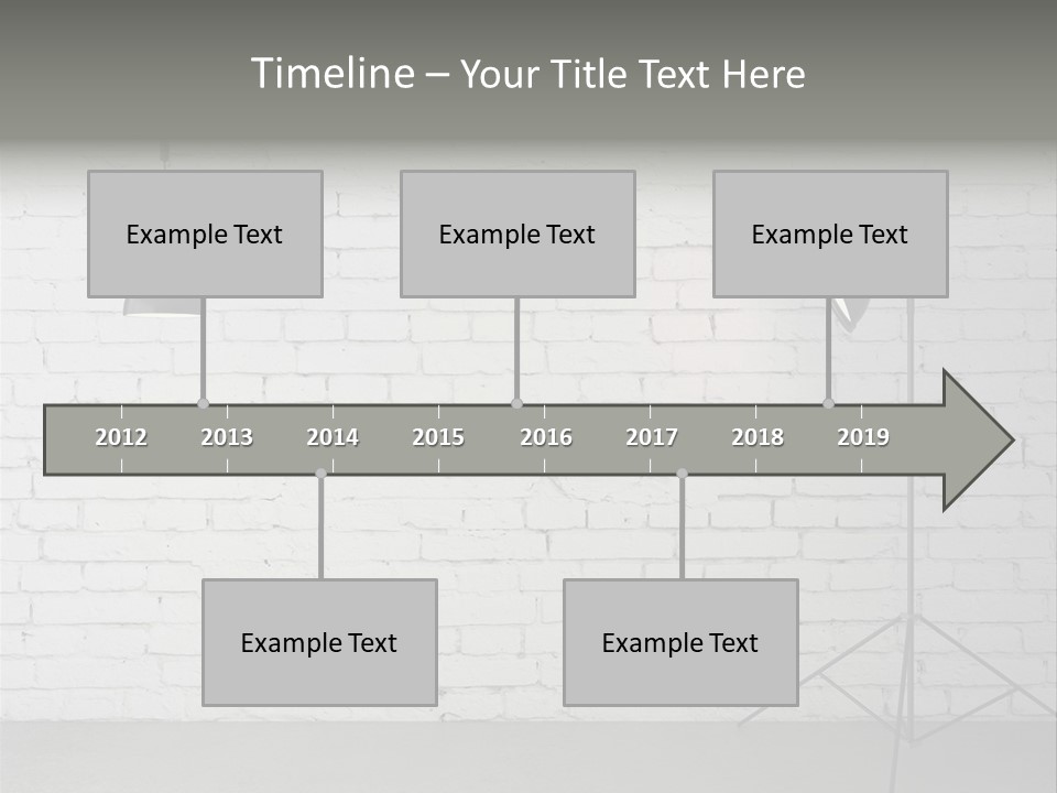 Grey Technology Horizontal PowerPoint Template