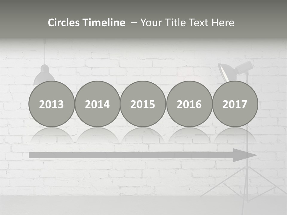 Grey Technology Horizontal PowerPoint Template