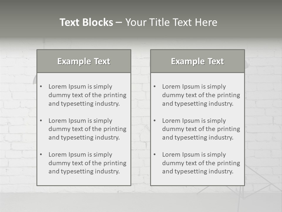 Grey Technology Horizontal PowerPoint Template