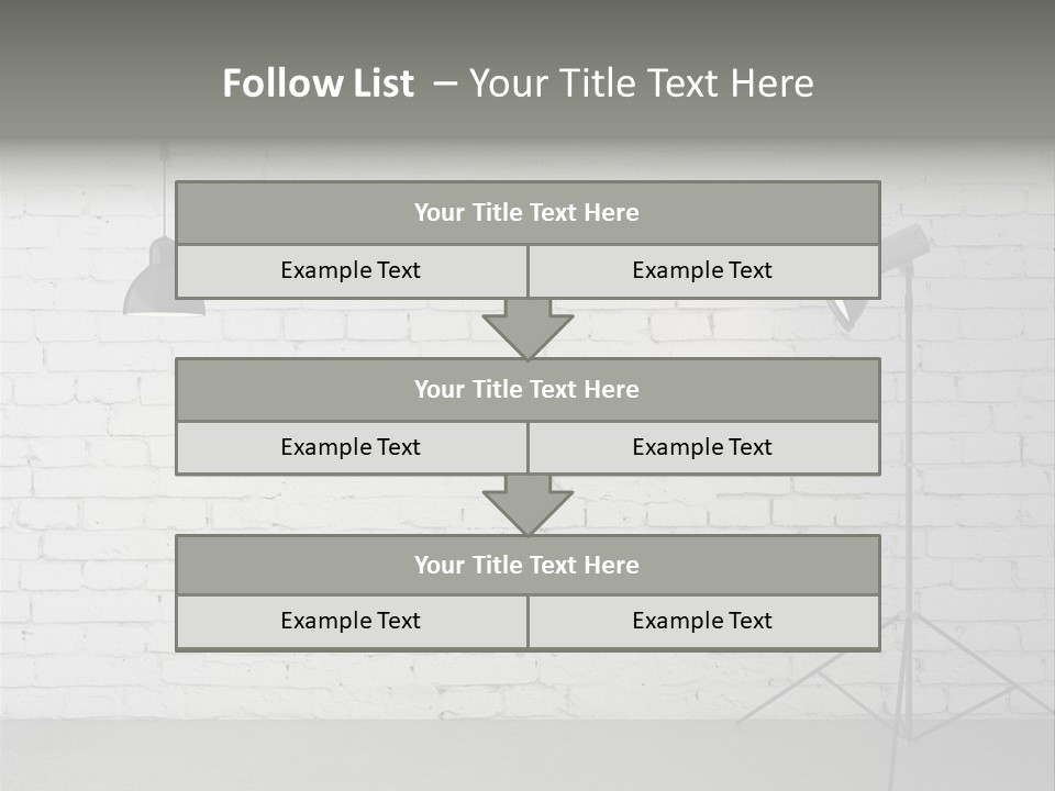 Grey Technology Horizontal PowerPoint Template