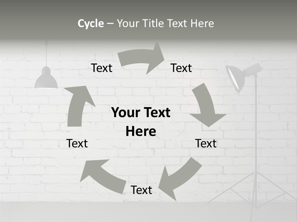 Grey Technology Horizontal PowerPoint Template