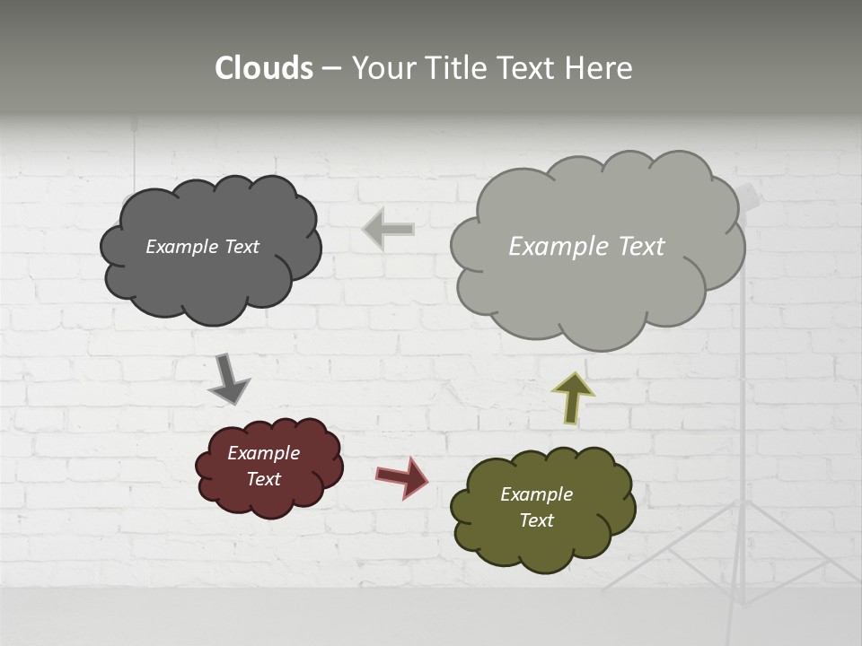 Grey Technology Horizontal PowerPoint Template