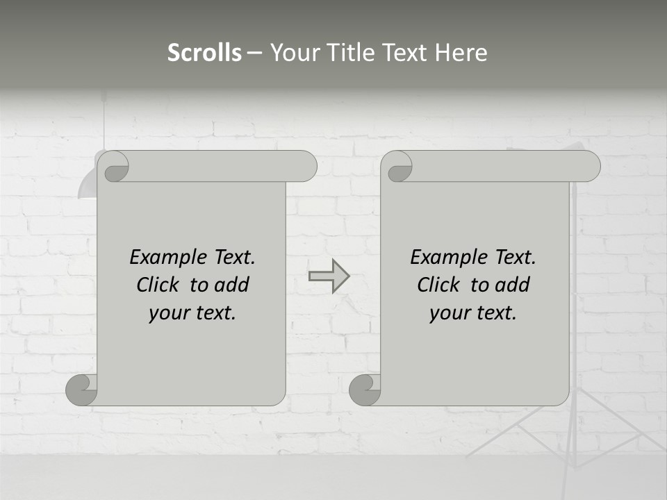 Grey Technology Horizontal PowerPoint Template
