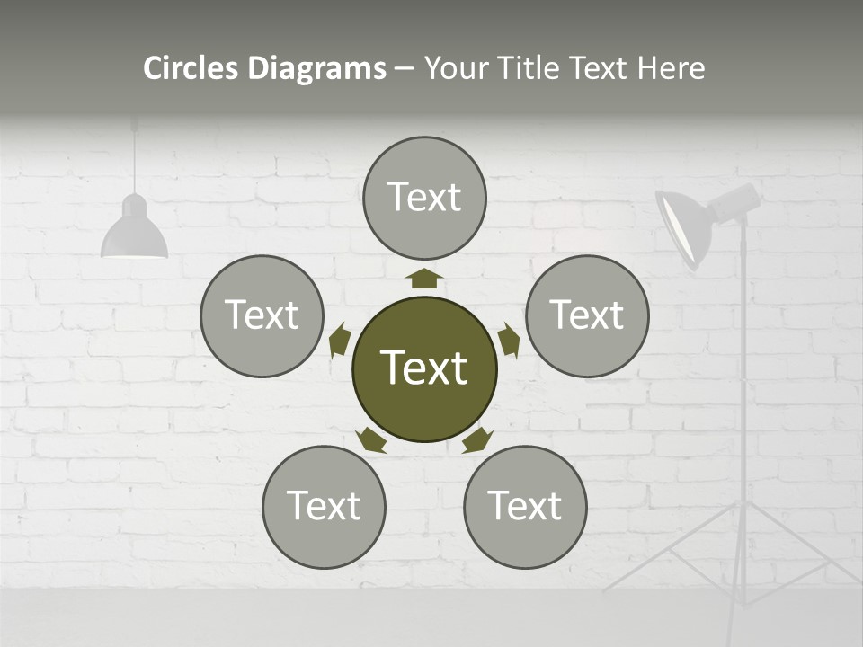 Grey Technology Horizontal PowerPoint Template