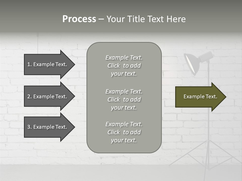 Grey Technology Horizontal PowerPoint Template