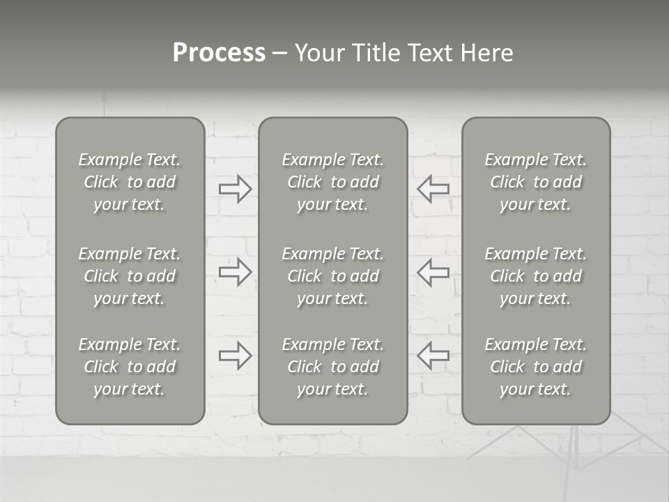 Grey Technology Horizontal PowerPoint Template