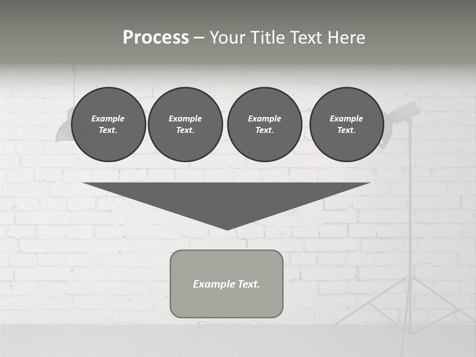 Grey Technology Horizontal PowerPoint Template
