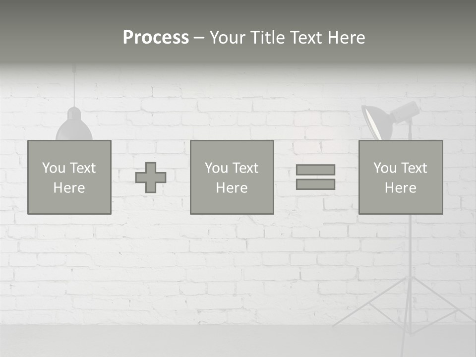 Grey Technology Horizontal PowerPoint Template
