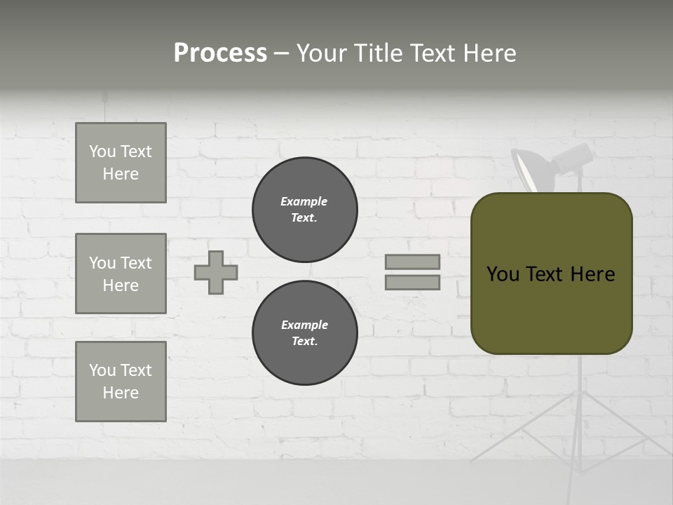Grey Technology Horizontal PowerPoint Template