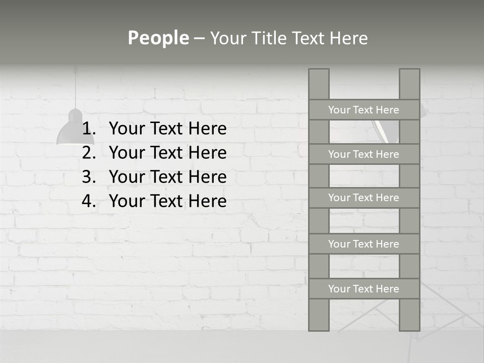 Grey Technology Horizontal PowerPoint Template