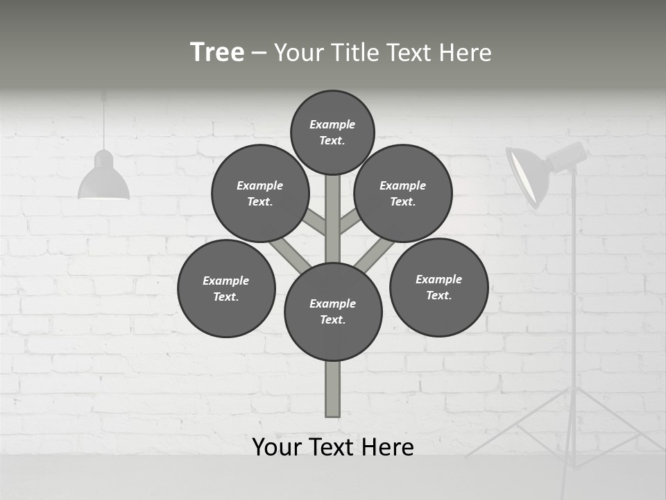 Grey Technology Horizontal PowerPoint Template