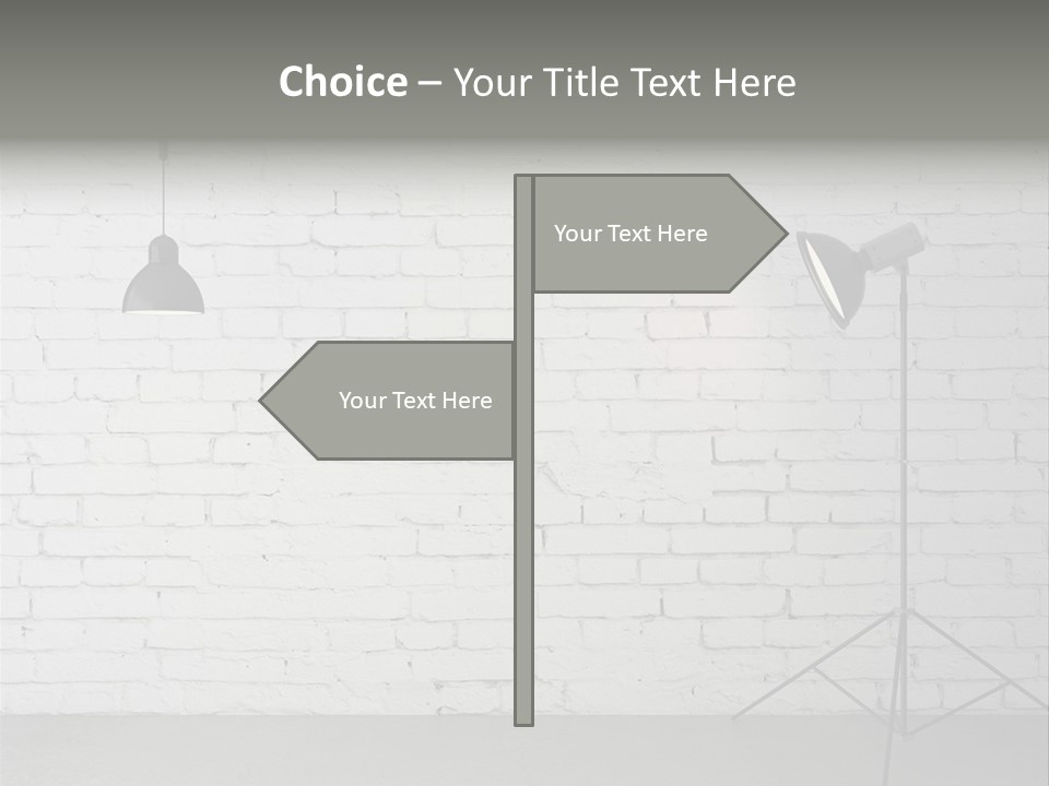 Grey Technology Horizontal PowerPoint Template