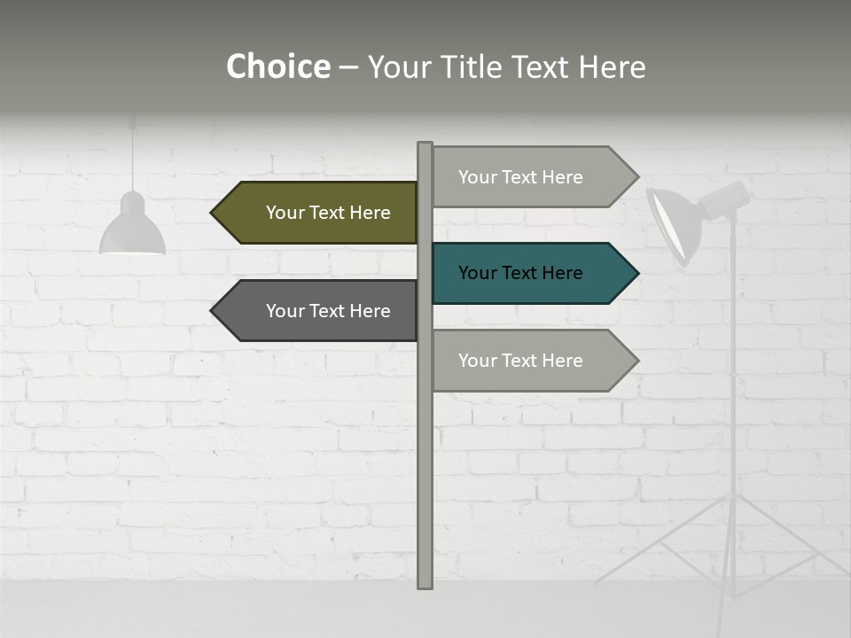 Grey Technology Horizontal PowerPoint Template