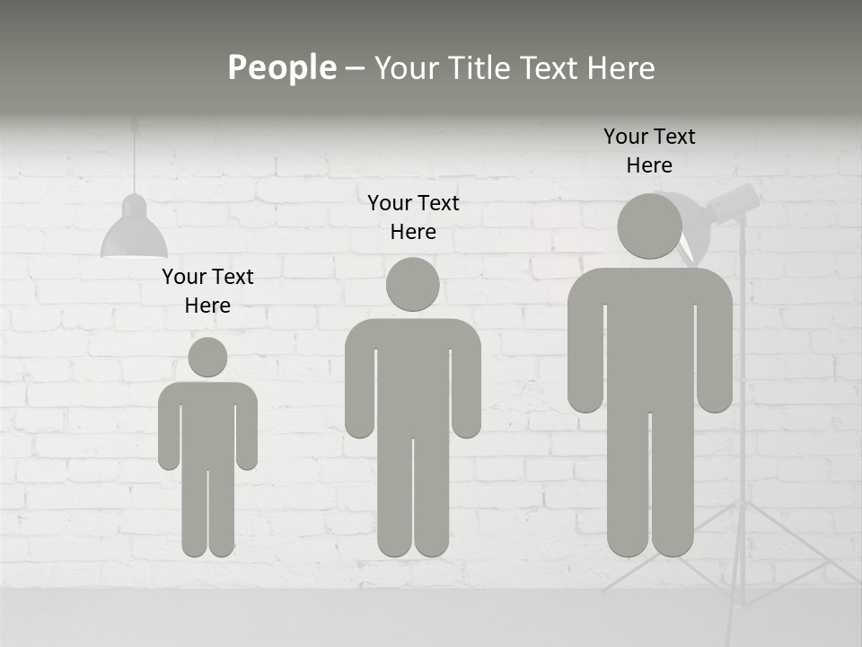 Grey Technology Horizontal PowerPoint Template