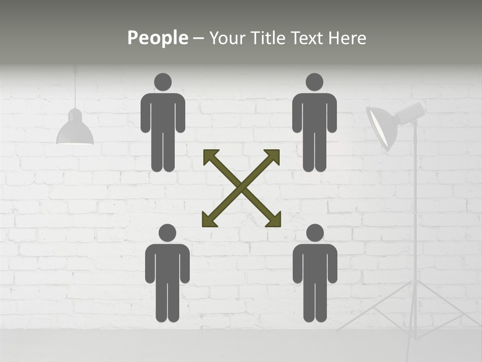 Grey Technology Horizontal PowerPoint Template