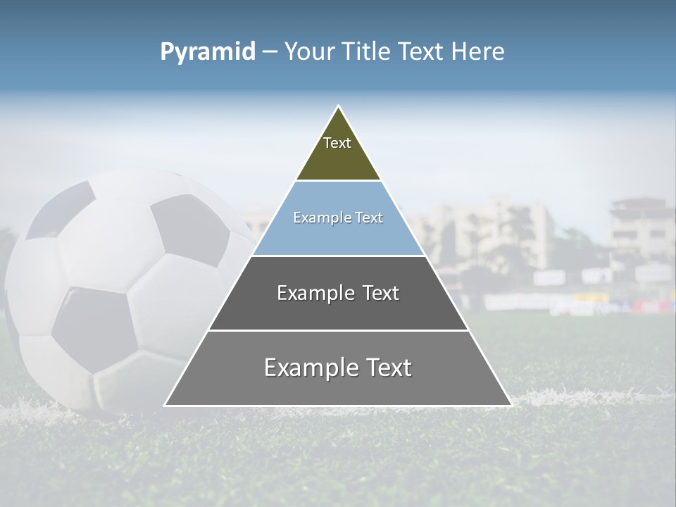Summer Stadium Goal PowerPoint Template