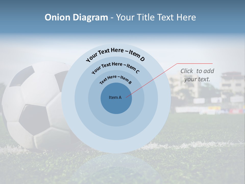 Summer Stadium Goal PowerPoint Template