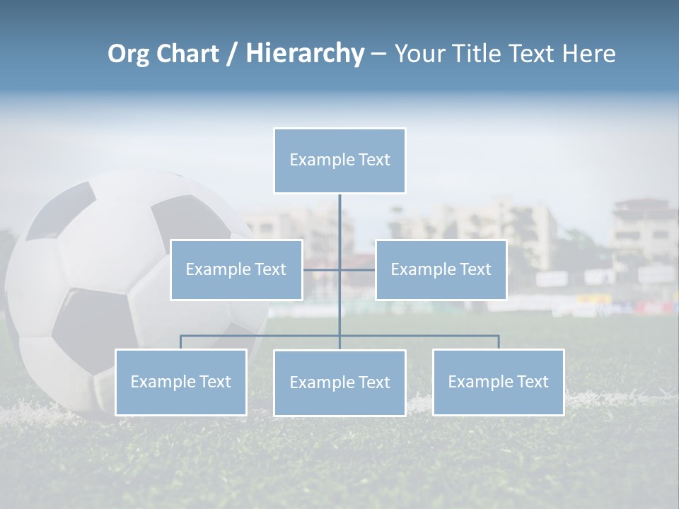 Summer Stadium Goal PowerPoint Template