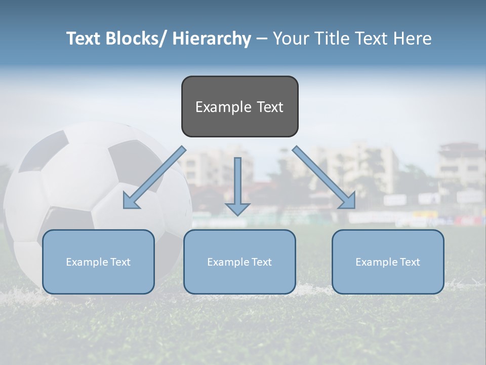 Summer Stadium Goal PowerPoint Template