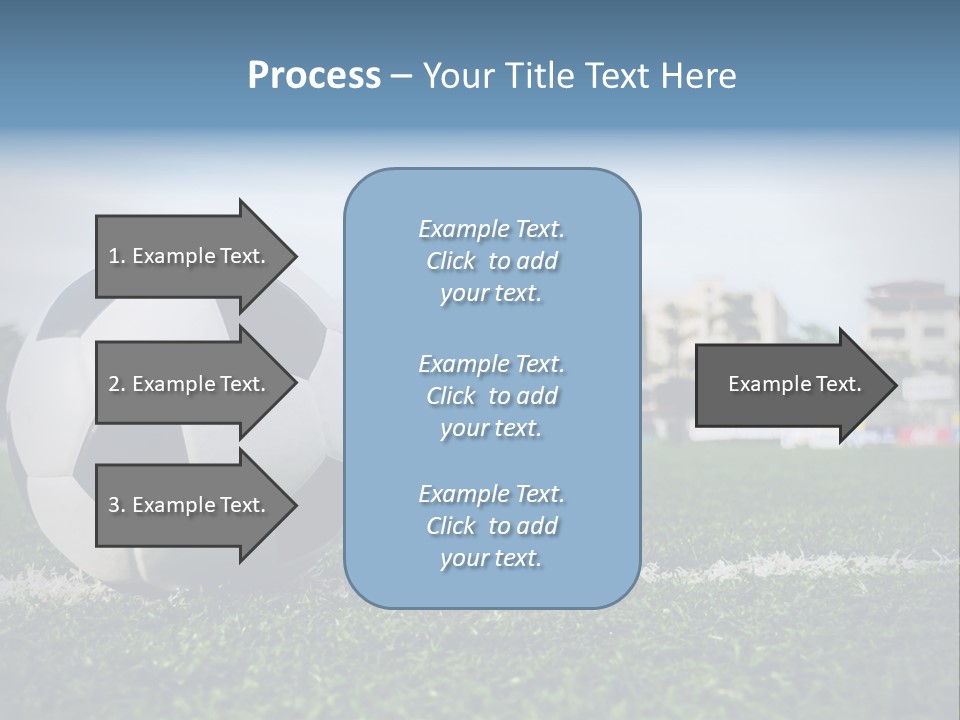 Summer Stadium Goal PowerPoint Template