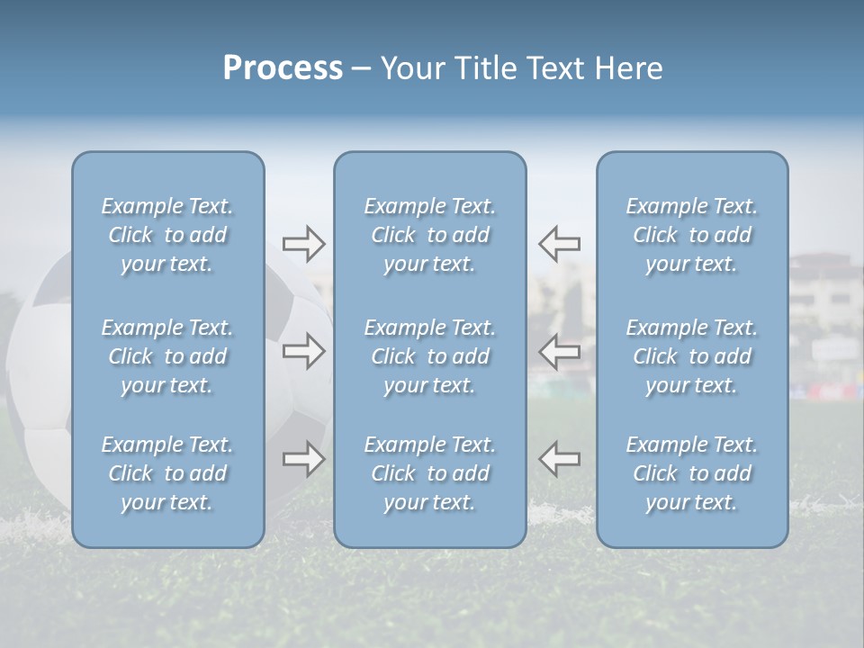 Summer Stadium Goal PowerPoint Template
