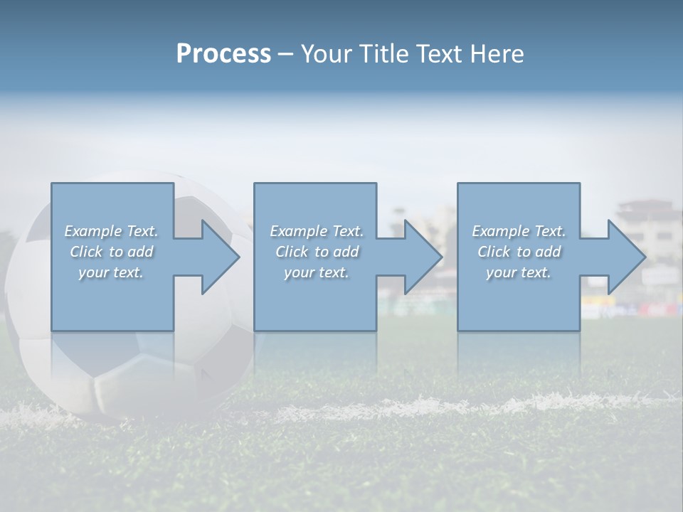 Summer Stadium Goal PowerPoint Template
