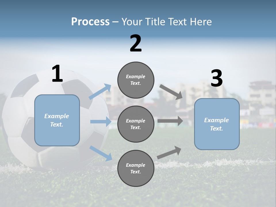 Summer Stadium Goal PowerPoint Template