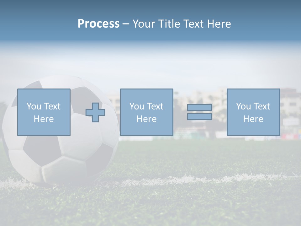 Summer Stadium Goal PowerPoint Template