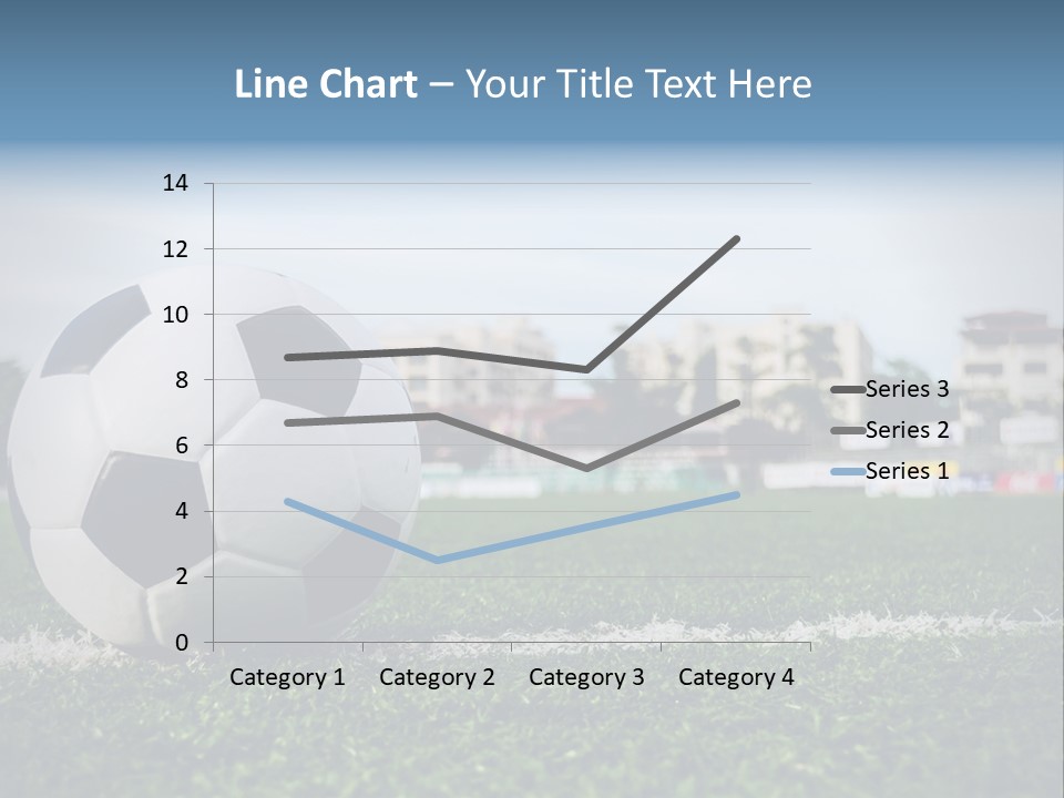 Summer Stadium Goal PowerPoint Template