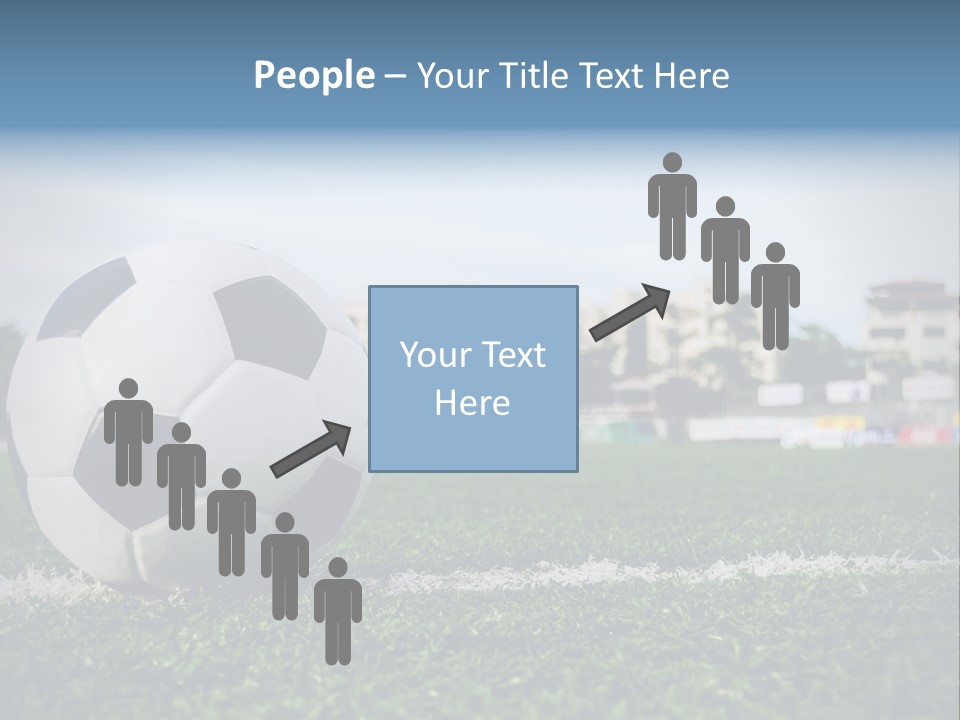 Summer Stadium Goal PowerPoint Template