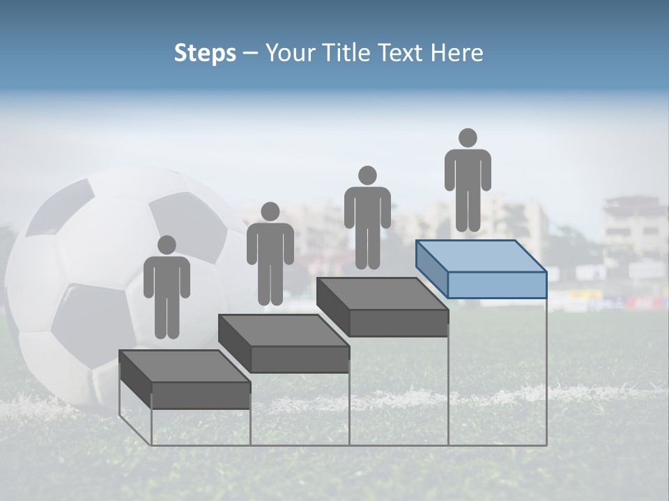 Summer Stadium Goal PowerPoint Template