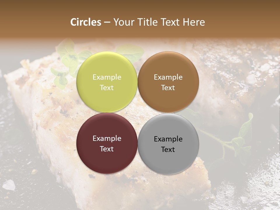 Fresh Iron Pan Orange PowerPoint Template