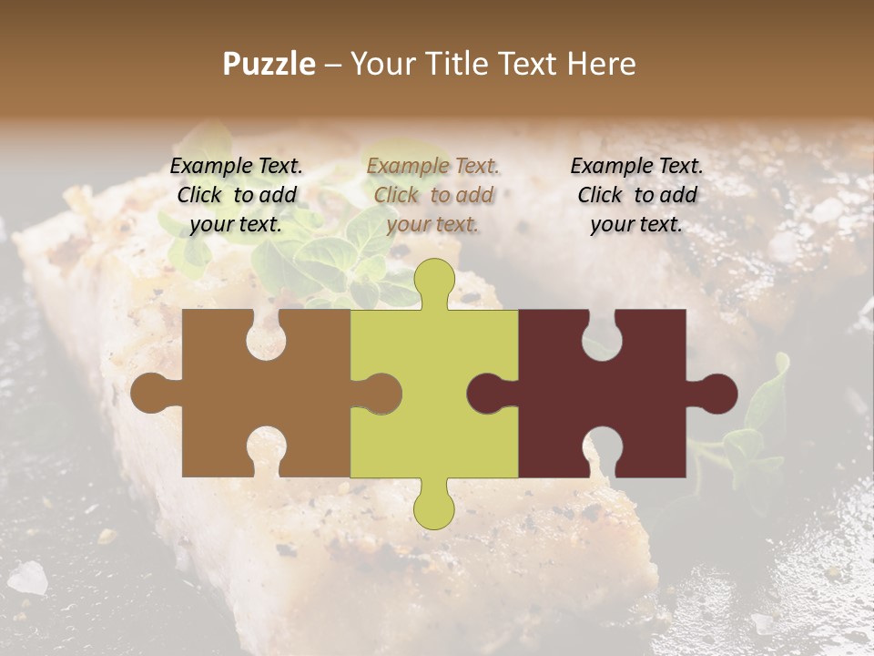 Fresh Iron Pan Orange PowerPoint Template