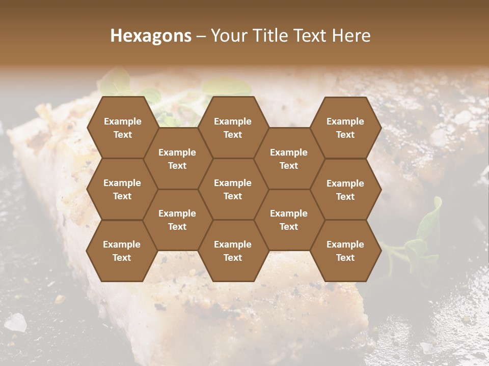 Fresh Iron Pan Orange PowerPoint Template