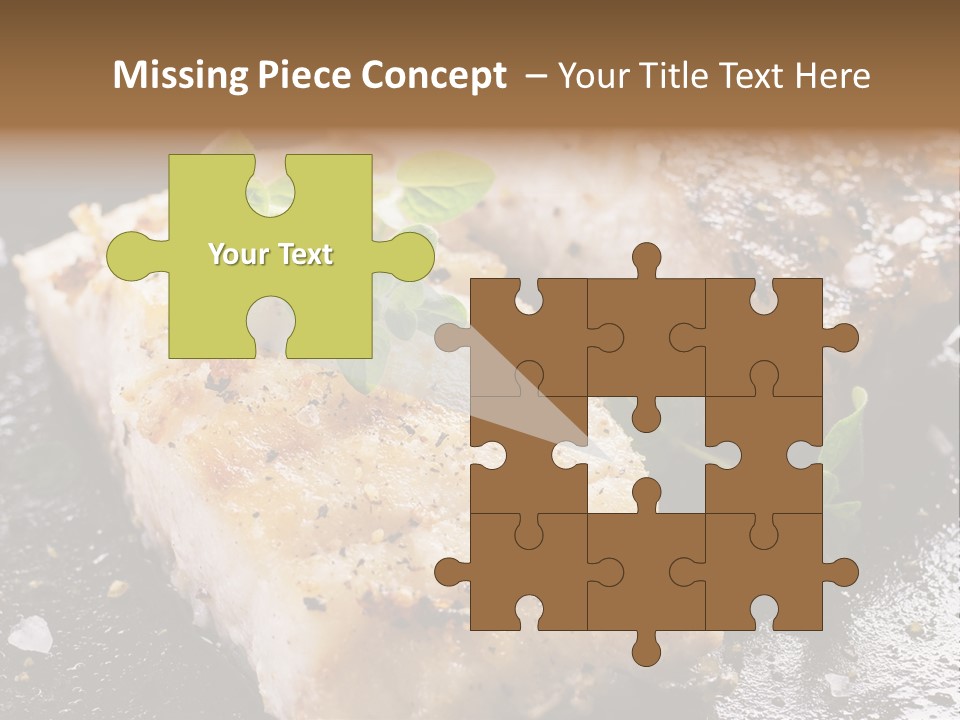 Fresh Iron Pan Orange PowerPoint Template