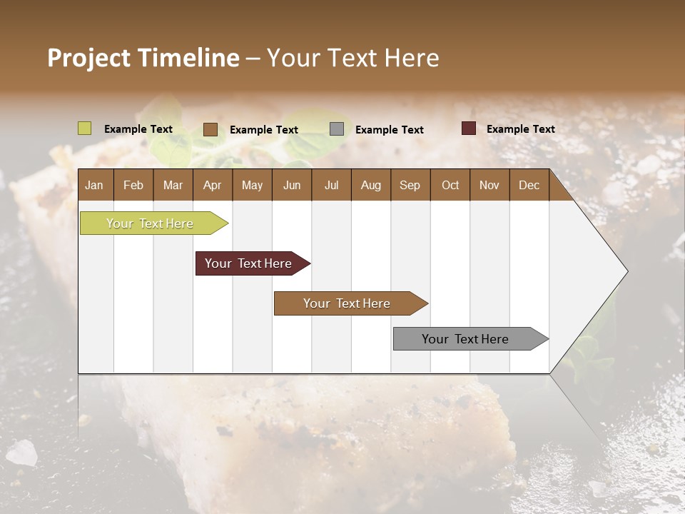Fresh Iron Pan Orange PowerPoint Template