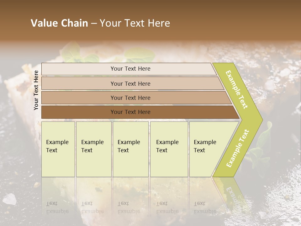 Fresh Iron Pan Orange PowerPoint Template