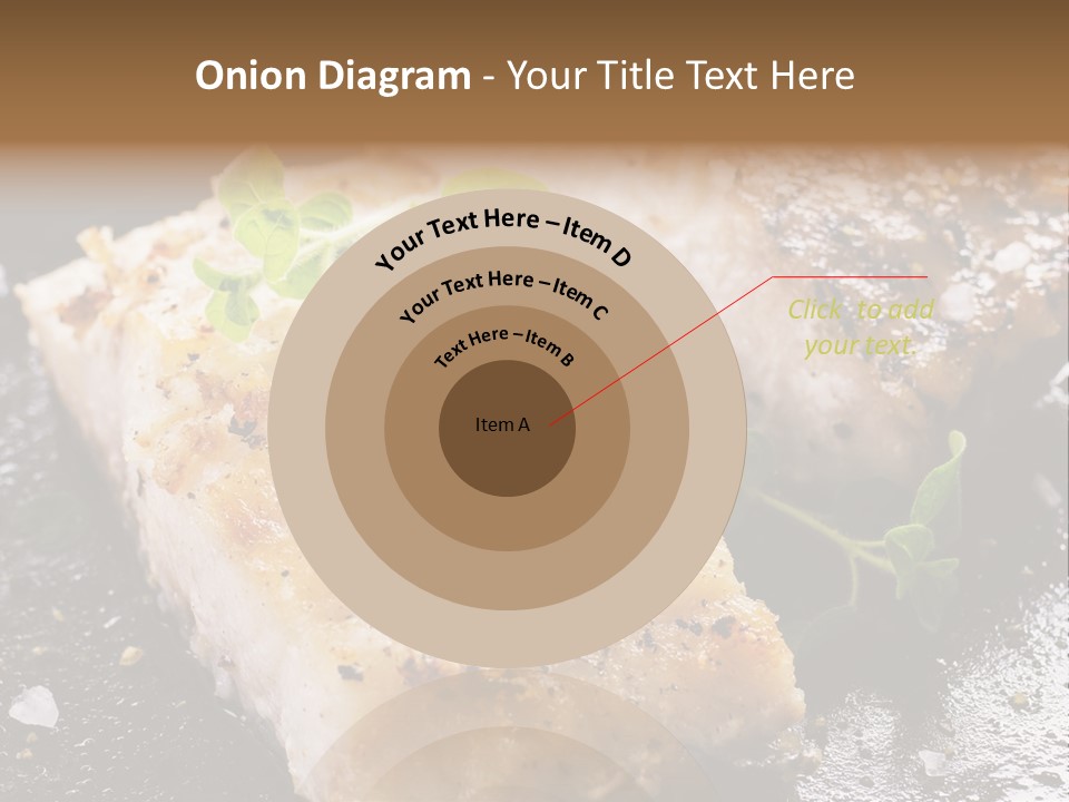 Fresh Iron Pan Orange PowerPoint Template