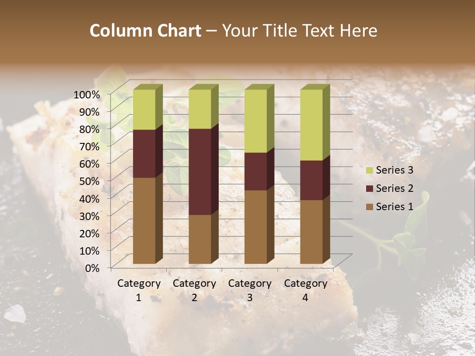 Fresh Iron Pan Orange PowerPoint Template