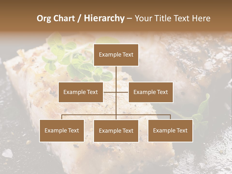 Fresh Iron Pan Orange PowerPoint Template
