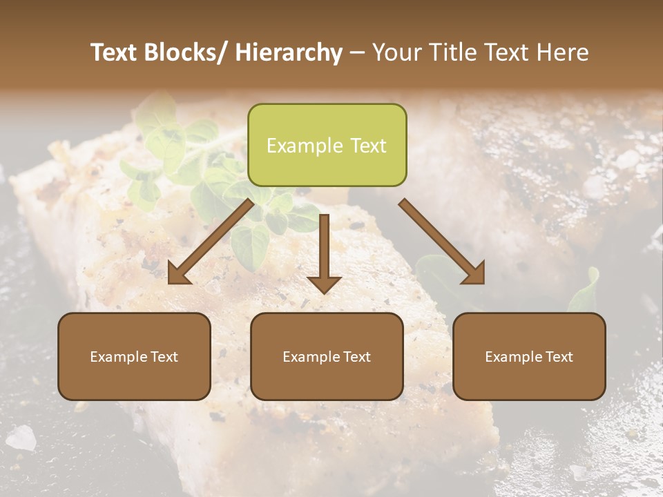 Fresh Iron Pan Orange PowerPoint Template