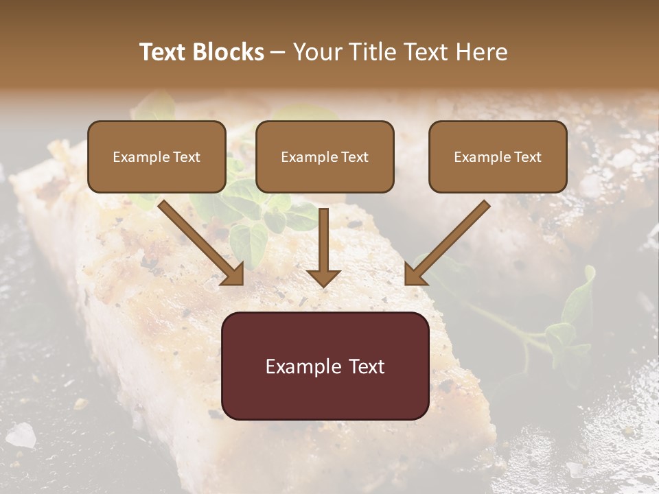 Fresh Iron Pan Orange PowerPoint Template