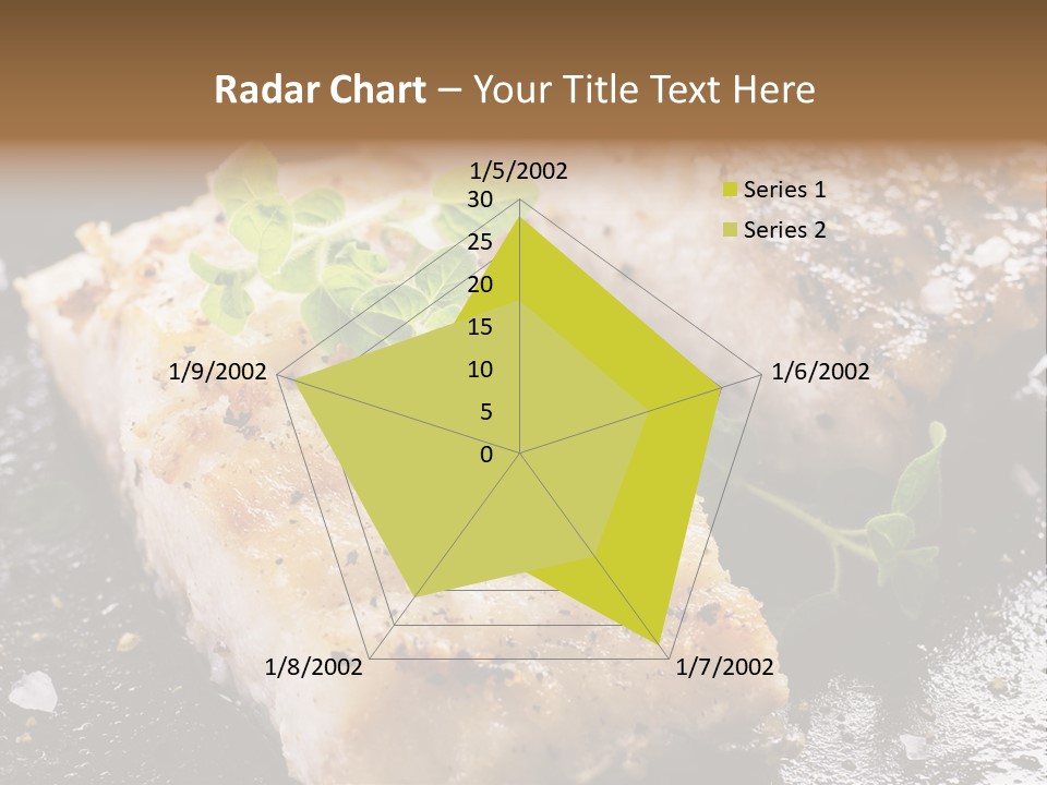 Fresh Iron Pan Orange PowerPoint Template