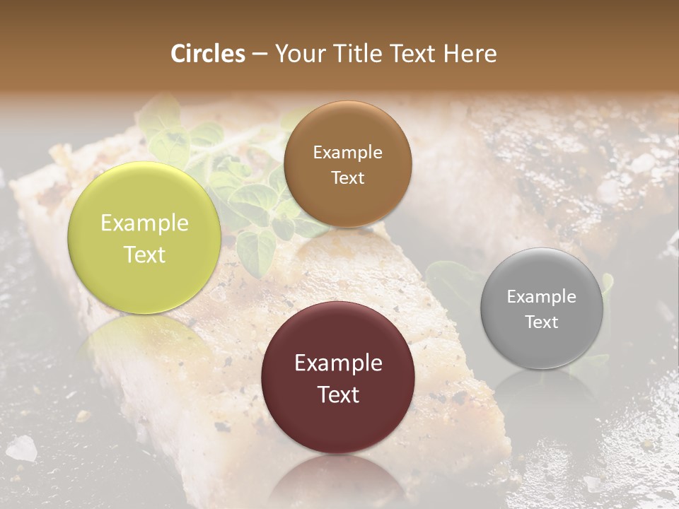 Fresh Iron Pan Orange PowerPoint Template
